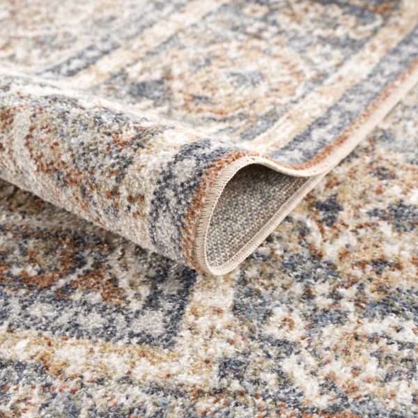 Arias Blue Flat Pile Washable Rug Hot on Sale - Image 4