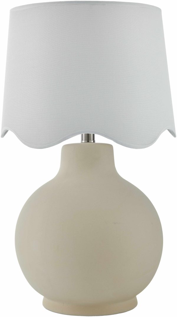 Pojezerje Cream & White Table Lamp Online Sale