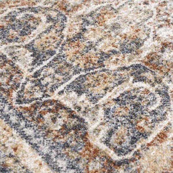 Arias Blue Flat Pile Washable Rug Hot on Sale - Image 2