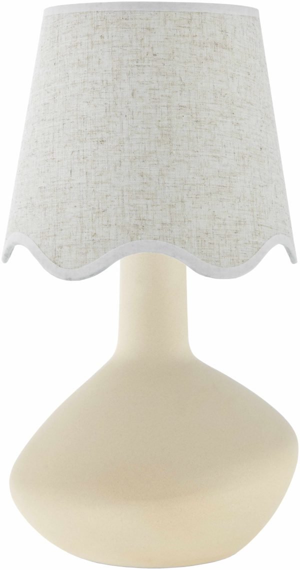 Neuenhagen Cream & White Ceramic Table Lamp For Cheap
