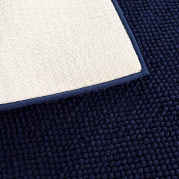 Washable Bath Mat, Navy Blue For Cheap - Image 3
