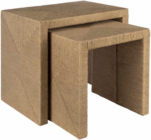 Magapit Rustic Woven Nesting Tables For Cheap - Image 3