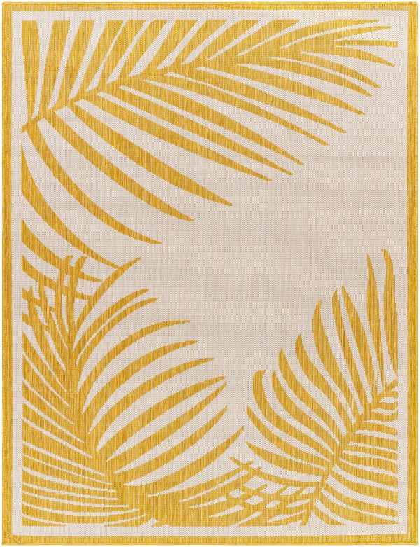 Dina Mustard & Beige Area Rug - Clearance Hot on Sale