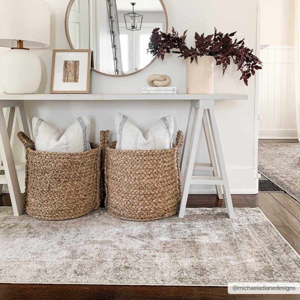 Gael Flat Pile Washable Rug Online Sale - Image 5