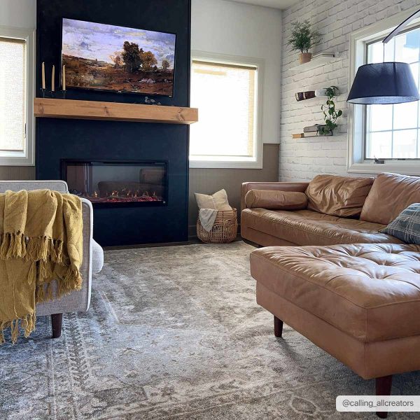 Gael Flat Pile Washable Rug Online Sale - Image 3