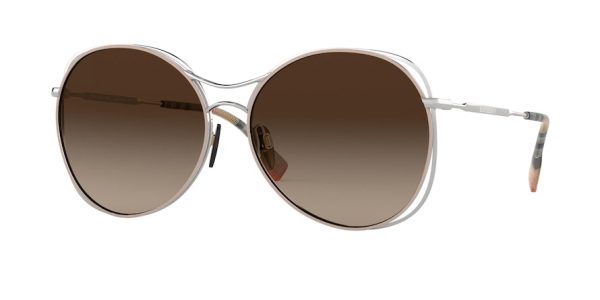 Burberry BE3105 Round Sunglasses Cheap