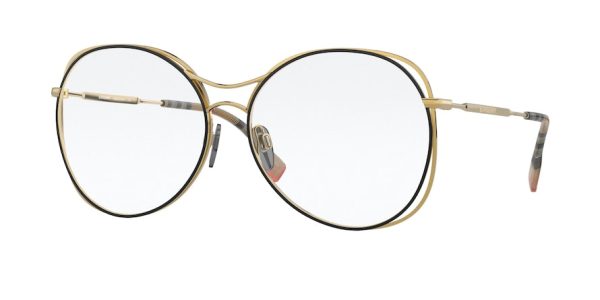 Burberry BE3105 Round Sunglasses Cheap - Image 3