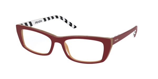 Prada HERITAGE PR10XV Rectangle Eyeglasses Cheap - Image 3